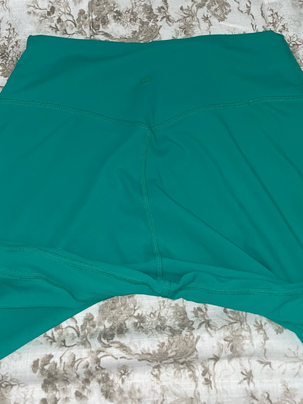 Comfrt- Comfrtcore High-Waist Teal Performance Leggings - Women - Picture 6 of 6